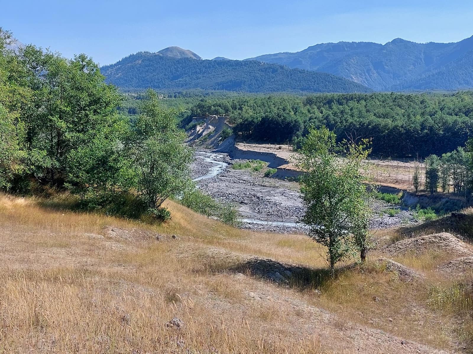 Short hikes near mount St. Helens
