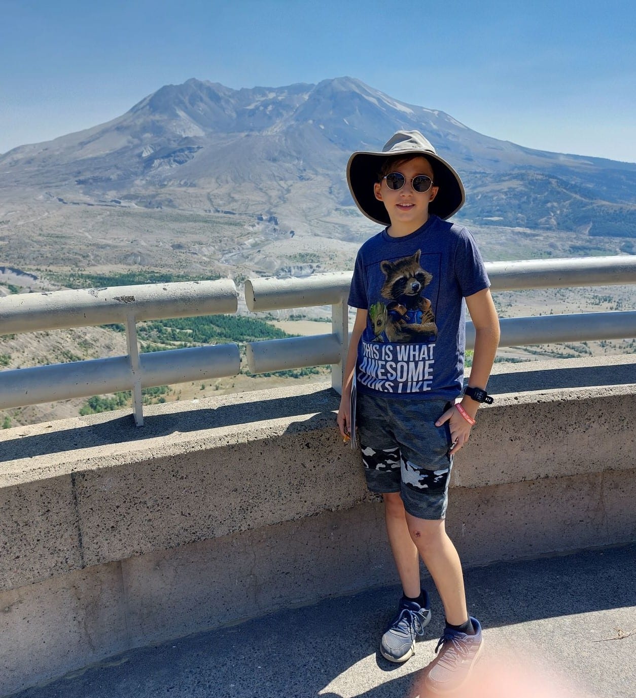Short hikes near mount St. Helens